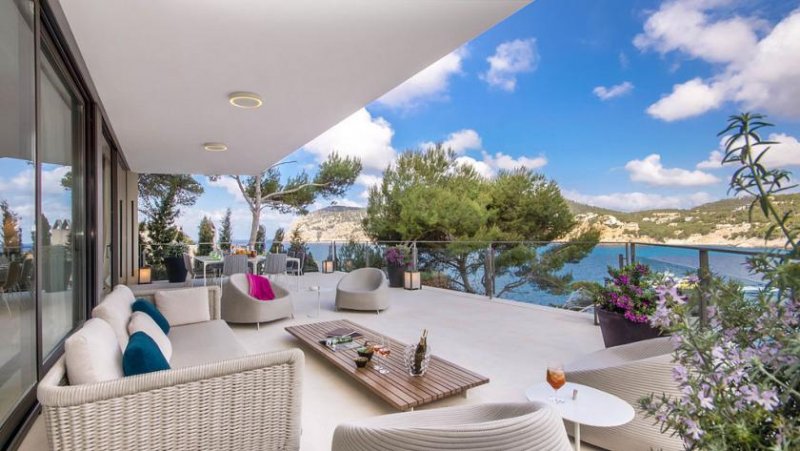 Andratx / Urbanització Es Camp de Mar Luxus-Anwesen mit Meerzugang und separatem Gästehaus Haus kaufen