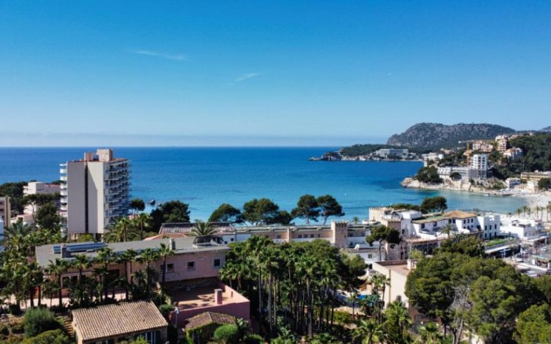 Calvià / Peguera Großzügige Meerblick-Villa mit Ferienvermietungslizenz in ruhiger Lage von Paguera Haus kaufen