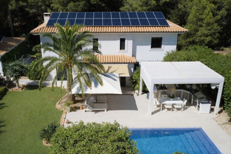 Calvià / Santa Ponça Mediterrane Luxus-Oase mit großem Gästeapartment in guter Lage von Rotes Velles - Costa de la Calma Haus kaufen