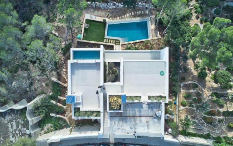 Calvià / Santa Ponça Moderne Neubau Villa mit Meerblick und großem Pool in Santa Ponsa Haus kaufen
