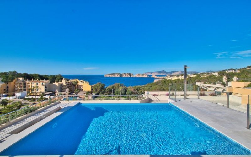 Calvià / Santa Ponça Renoviertes Penthouse in luxuriöser Wohnanlage mit atemberaubendem Meerblick Wohnung kaufen