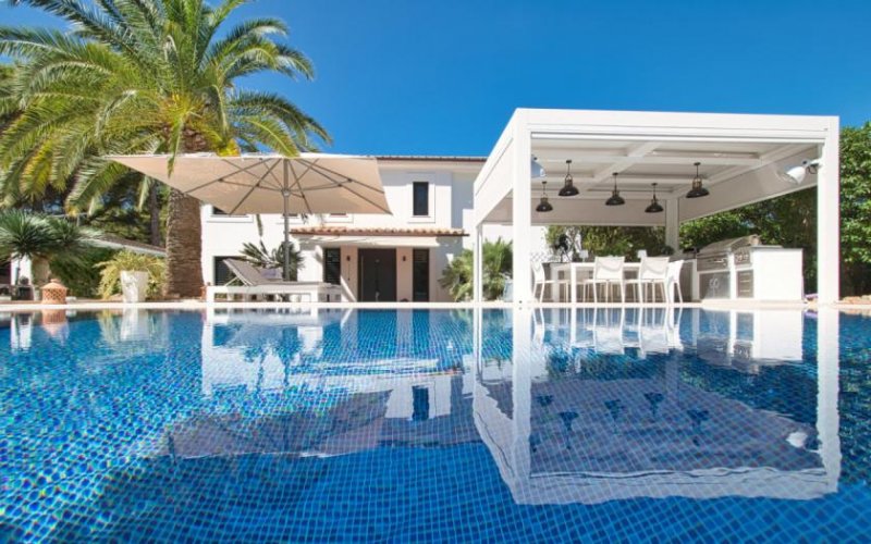 Calvià / Santa Ponça Repräsentative Villa mit großem Gästeapartment in ruhiger Lage von Rotes Velles - Costa de la Calma Haus kaufen