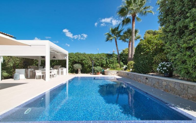 Calvià / Santa Ponça Repräsentative Villa mit großem Gästeapartment in ruhiger Lage von Rotes Velles - Costa de la Calma Haus kaufen