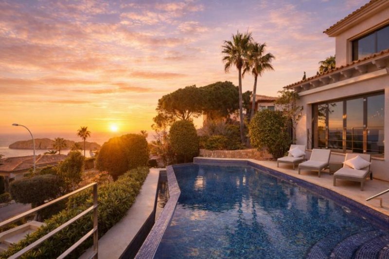 Calvià / Santa Ponça Wenn Qualität, Ruhe und Weitblick zusammenkommen - Luxus Villa in Nova Santa Ponsa Haus kaufen
