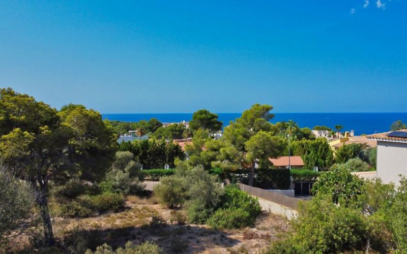 Santa Ponça / Santa Ponça Baugrundstück mit Meerblick in erhöhter Lage von Nova Santa Ponsa Grundstück kaufen
