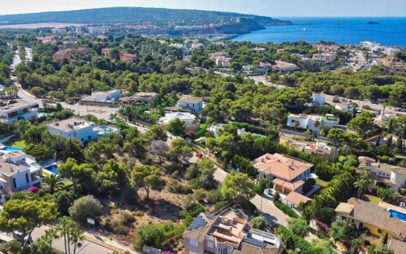 Santa Ponça / Santa Ponça Baugrundstück mit Meerblick in erhöhter Lage von Nova Santa Ponsa Grundstück kaufen