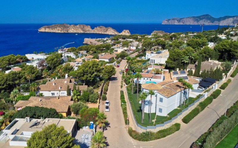 Santa Ponça / Santa Ponça Baugrundstück mit Meerblick in Nova Santa Ponsa Grundstück kaufen