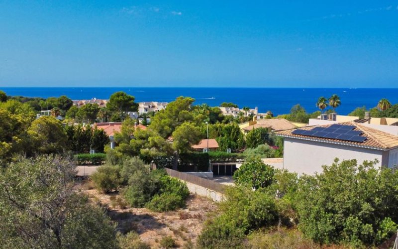 Santa Ponça / Santa Ponça Baugrundstück mit Meerblick in erhöhter Lage von Nova Santa Ponsa Grundstück kaufen