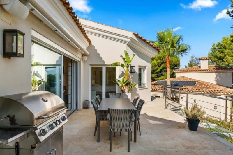 Santa Ponça Architektenvilla mit Infinity-Pool und Meerblick in Santa Ponsa Haus kaufen