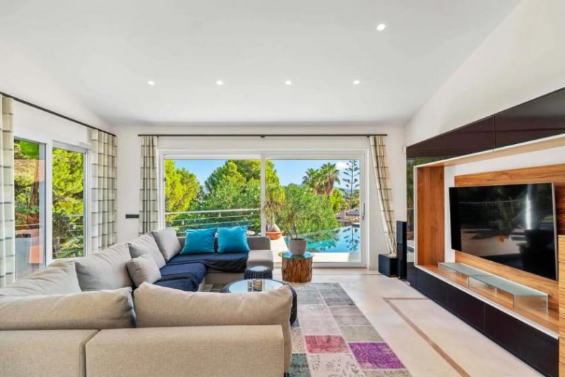 Santa Ponça Architektenvilla mit Infinity-Pool und Meerblick in Santa Ponsa Haus kaufen