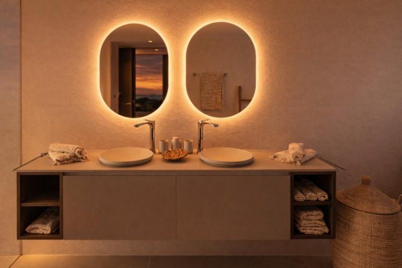 Santa Ponça Eine der außergewöhnlichsten Neubauvillen in Nova Santa Ponsa, kompromisslos in Architektur und Lage Haus kaufen