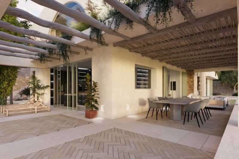 Santa Ponça Exklusives Baugrundstück mit genehmigtem Villenprojekt in Toplage von Santa Ponsa Grundstück kaufen