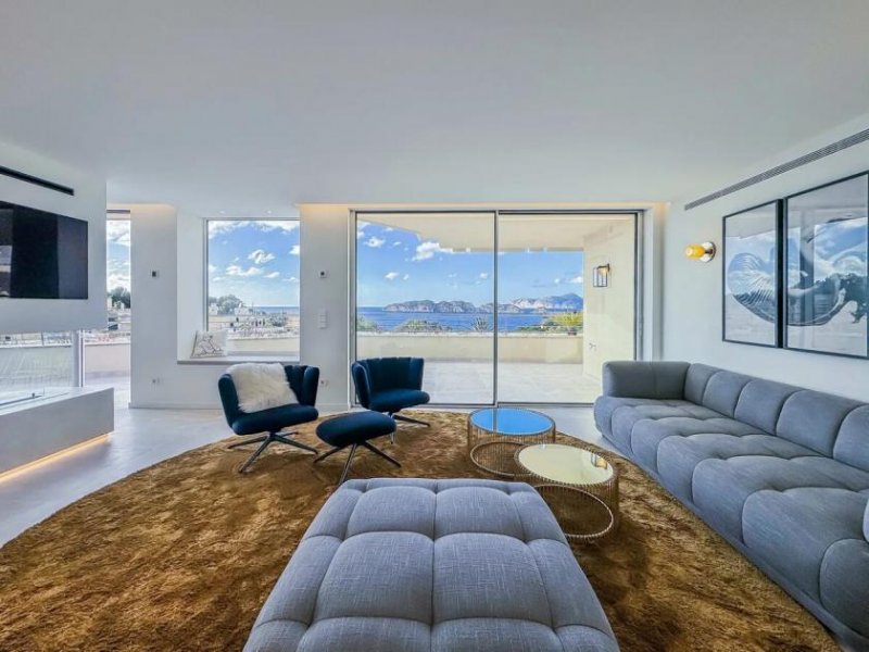 Santa Ponça Exklusives Meerblick-Penthouse mit privatem Pool in Nova Santa Ponsa Wohnung kaufen