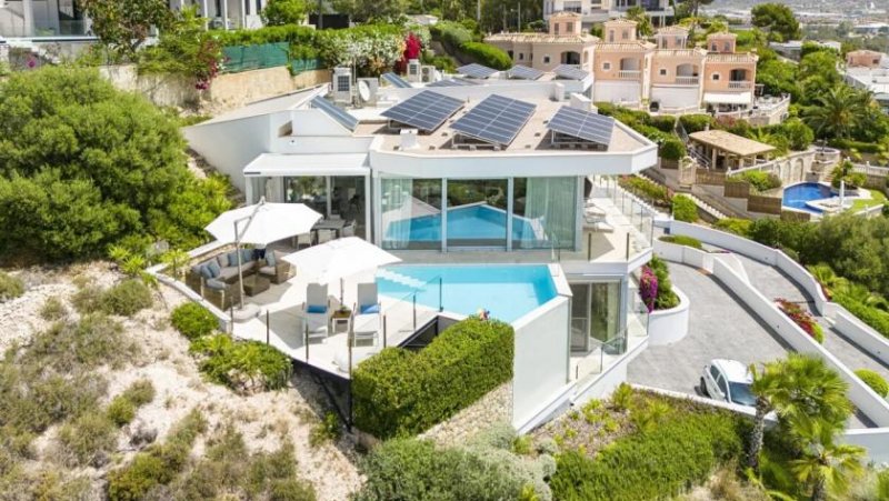 Santa Ponça Moderne Villa mit beeindruckendem Meerblick in Santa Ponsa Haus kaufen