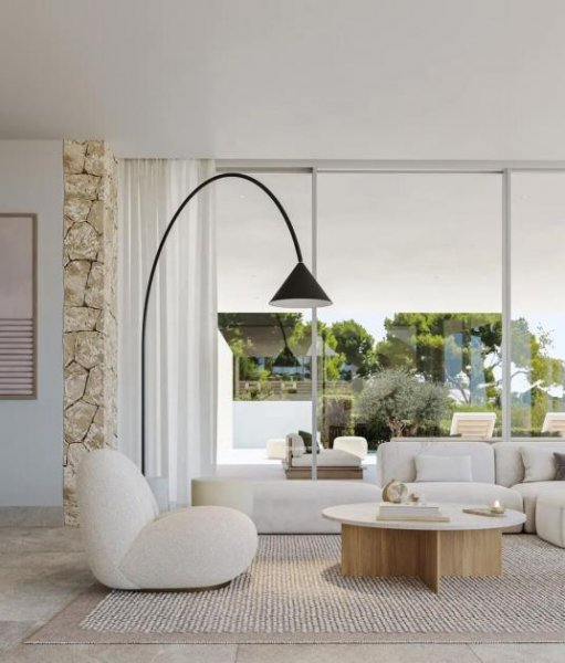 Bendinat / Sol de Mallorca Architektonische Luxus-Neubauvilla mit Meerblick in Bestlage von Sol de Mallorca Haus kaufen