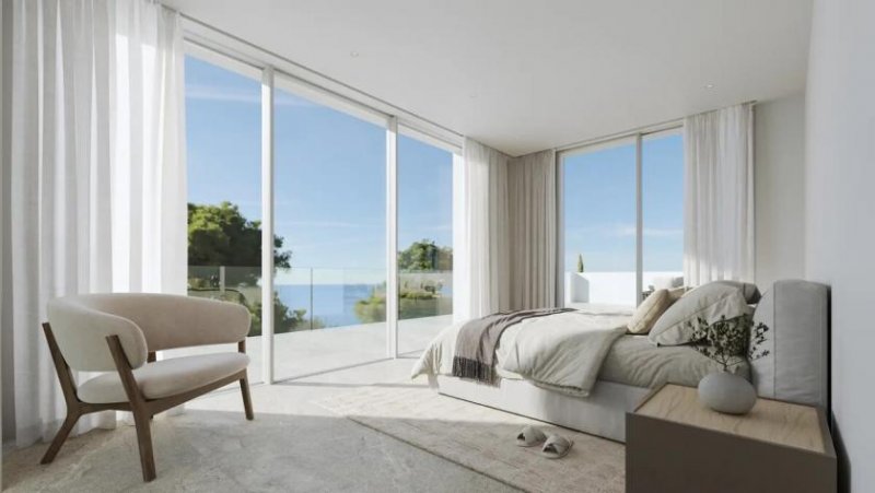 Bendinat / Sol de Mallorca Architektonische Luxus-Neubauvilla mit Meerblick in Bestlage von Sol de Mallorca Haus kaufen