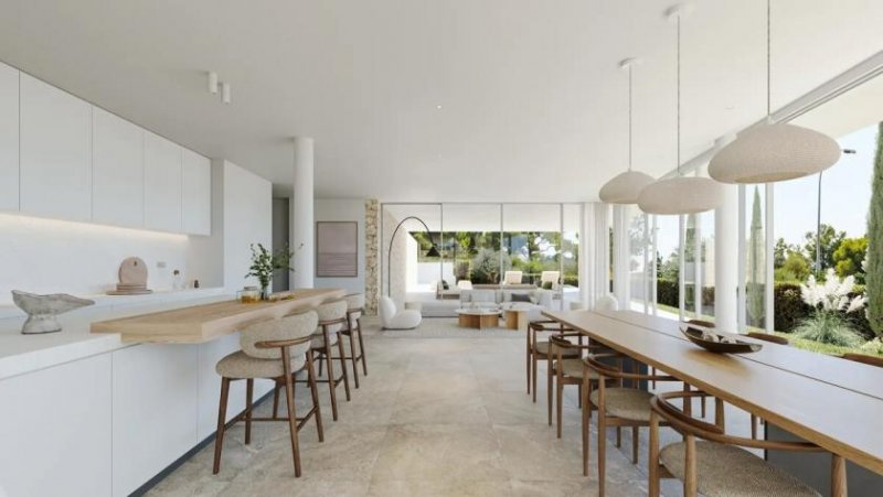 Bendinat / Sol de Mallorca Architektonische Luxus-Neubauvilla mit Meerblick in Bestlage von Sol de Mallorca Haus kaufen