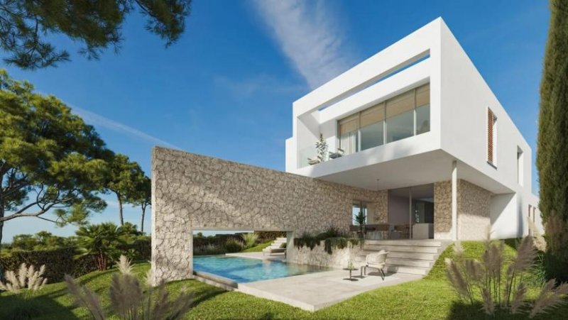 Bendinat / Sol de Mallorca Architektonisches Meisterwerk mit Meerblick – Neubauvilla in Sol de Mallorca mit ikonischem Design Haus kaufen