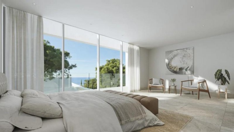 Bendinat / Sol de Mallorca Architektonisches Meisterwerk mit Meerblick – Neubauvilla in Sol de Mallorca mit ikonischem Design Haus kaufen