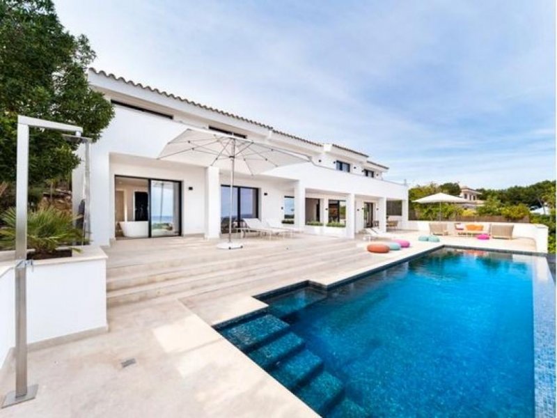 Bendinat modernisierte Villa mit fantastischen 180° Meerblick Haus kaufen