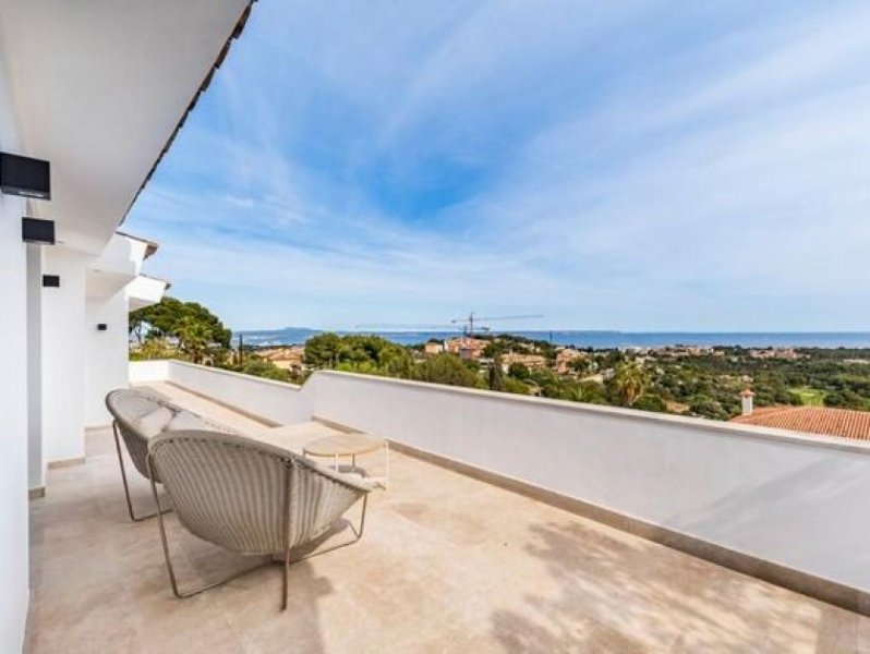 Bendinat modernisierte Villa mit fantastischen 180° Meerblick Haus kaufen