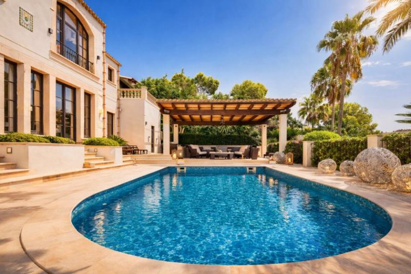 Calvià / Bendinat Mediterrane Traumvilla in Bendinat – Privatsphäre, Stil und Meerblick vereint Haus kaufen