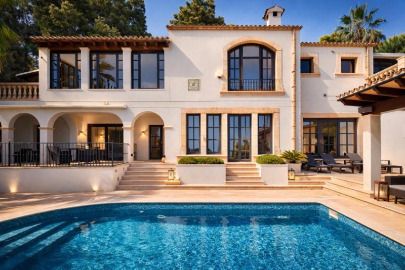 Calvià / Bendinat Mediterrane Traumvilla in Bendinat – Privatsphäre, Stil und Meerblick vereint Haus kaufen