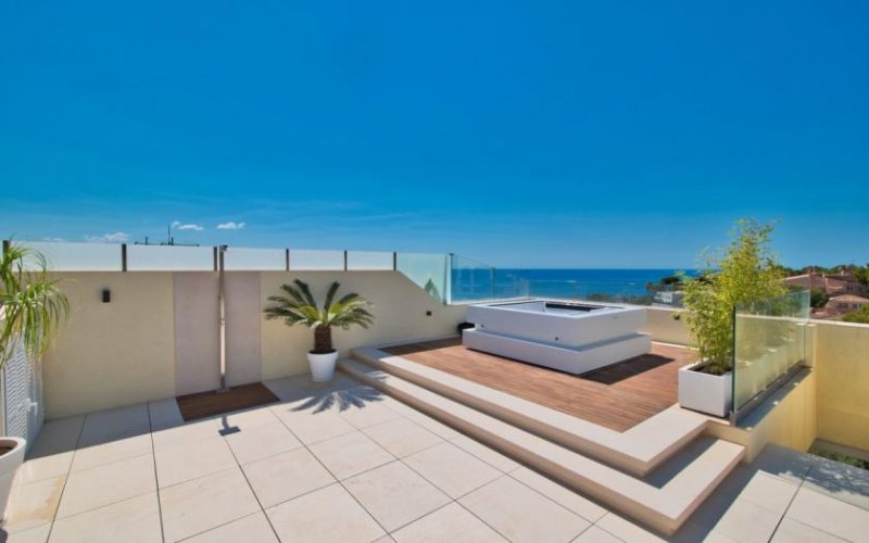 Calvià / Bendinat Wohnen über dem Meer – Luxus-Penthouse mit traumhafter Dachterrasse in Bendinat Wohnung kaufen