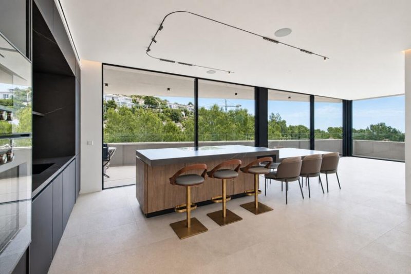 Calvià / Costa d'en Blanes Architektonische Perfektion trifft mediterranes Lebensgefühl – Neubauvilla in Costa d'en Blanes Haus kaufen