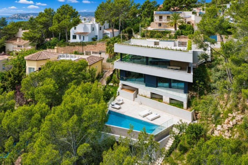 Calvià / Costa d'en Blanes Architektonische Perfektion trifft mediterranes Lebensgefühl – Neubauvilla in Costa d'en Blanes Haus kaufen