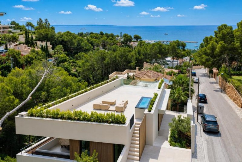Calvià / Costa d'en Blanes Architektonische Perfektion trifft mediterranes Lebensgefühl – Neubauvilla in Costa d'en Blanes Haus kaufen