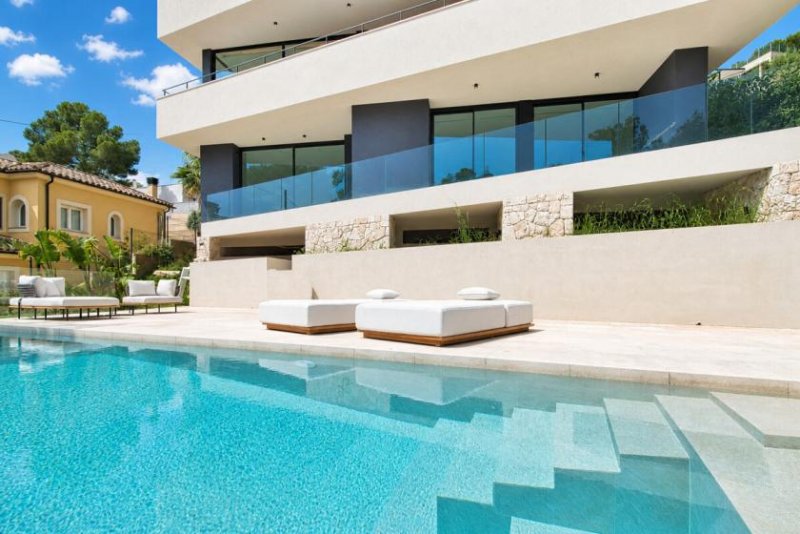 Calvià / Costa d'en Blanes Architektonische Perfektion trifft mediterranes Lebensgefühl – Neubauvilla in Costa d'en Blanes Haus kaufen