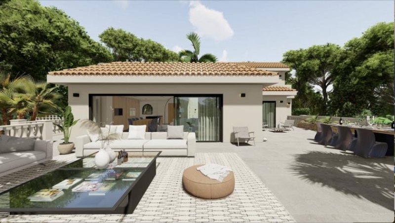 Calvià / Costa d'en Blanes Mediterrane Villa mit Umbaulizenz fußläufig nach Puerto Portals Haus kaufen