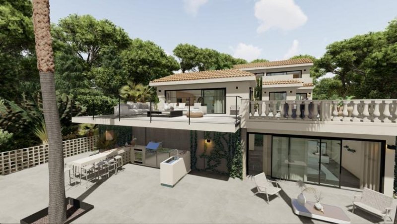 Calvià / Costa d'en Blanes Projektierte Villa mit Pool – Ihr mediterraner Wohntraum auf Mallorca Haus kaufen
