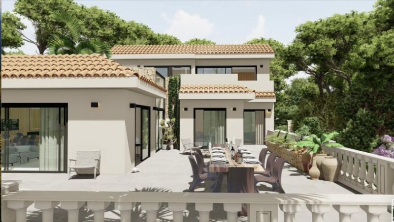 Calvià / Costa d'en Blanes Projektierte Villa mit Pool – Ihr mediterraner Wohntraum auf Mallorca Haus kaufen