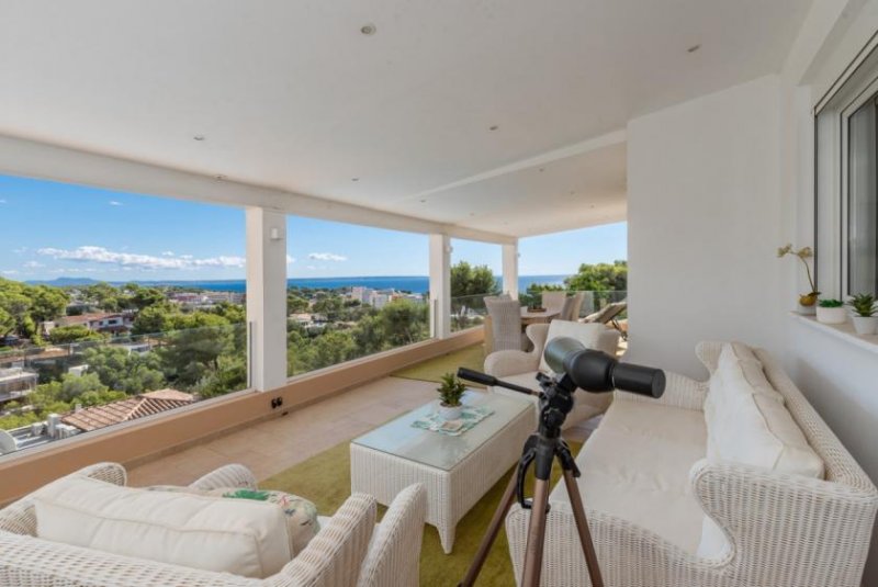 Calvià / Costa d'en Blanes Teilweise renovierte Villa mit schönem Meerblick in Costa d'en Blanes Haus kaufen