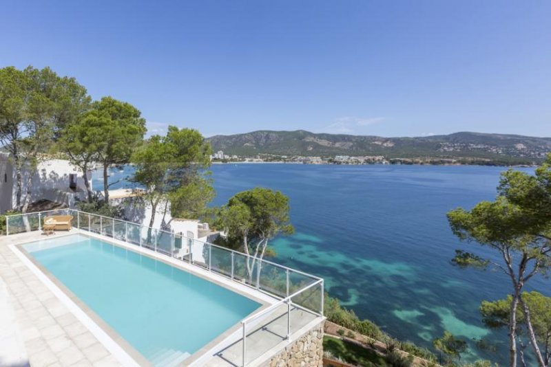 Calvià / Palmanova Luxusvilla mit unverbaubarem Meerblick und privatem Meerzugang in Torrenova Haus kaufen
