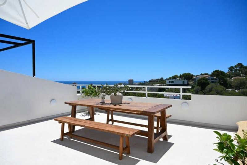 Cas Catala Ankommen, durchatmen, Meerblick genießen: Stilvolles Penthouse mit Panoramaausblick Wohnung kaufen