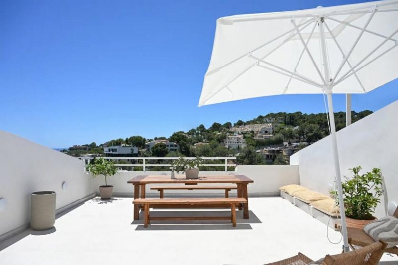Cas Catala Ankommen, durchatmen, Meerblick genießen: Stilvolles Penthouse mit Panoramaausblick Wohnung kaufen