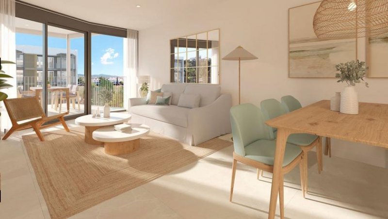 Palmanova Appartements mit 2 Schlafzimmern, 2 Bädern, Klimaanlage, Tiefgaragenstellplatz und Gemeinschaftspool nur 400 m vom Strand