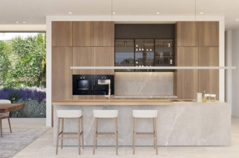 Portals Nous Neubau Designervilla in erhöhter Lage von Puerto Portals mit tollem Meerblick Haus kaufen