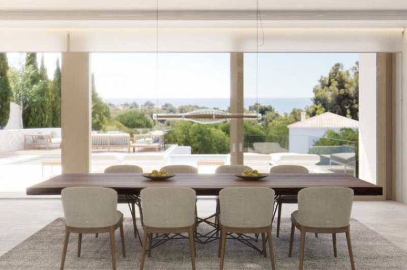 Portals Nous Neubau Luxus-Villa in Puerto Portals mit wunderschönem Meerblick Haus kaufen