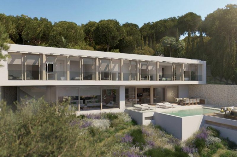 Portals Nous Neubau Luxus-Villa in Puerto Portals mit wunderschönem Meerblick Haus kaufen