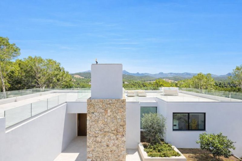 Calvià / Costa de la Calma Architektonische Luxusvilla mit Panoramablick & Pool in ruhiger Bestlage von Costa de la Calma Haus kaufen