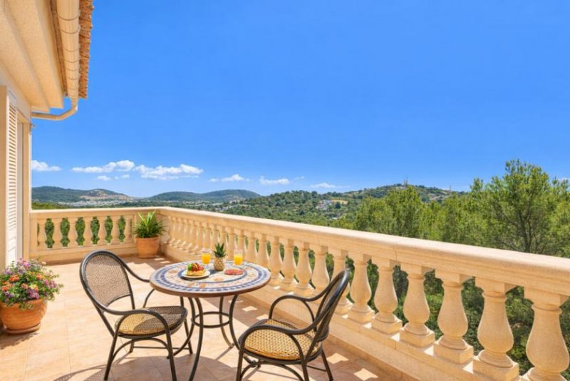 Calvià / Costa de la Calma Exklusive Villa mit atemberaubendem Panorama, privatem Pool und mediterranem Flair Haus kaufen