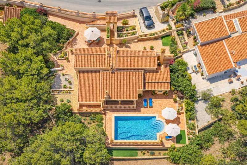 Calvià / Costa de la Calma Exklusive Villa mit atemberaubendem Panorama, privatem Pool und mediterranem Flair Haus kaufen
