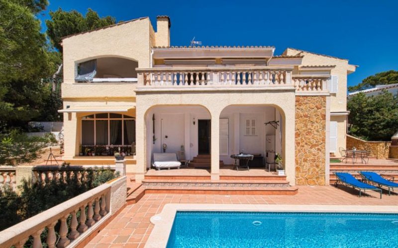 Calvià / Costa de la Calma Gepflegte großzügige Villa mit Panoramablick in ruhiger Lage von Costa de la Calma Haus kaufen