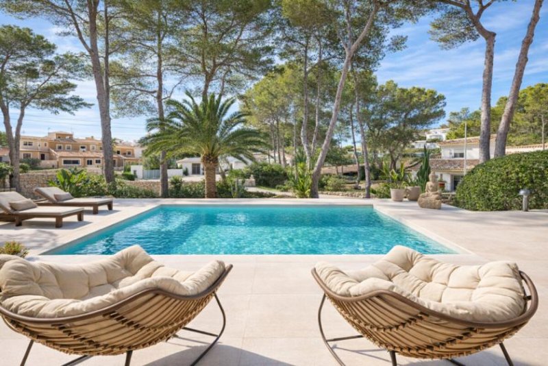 Calvià / Costa de la Calma Mallorca pur: Exklusive Villa mit Pool, Teilmeerblick & Südwest-Terrasse in Costa de la Calma Haus kaufen
