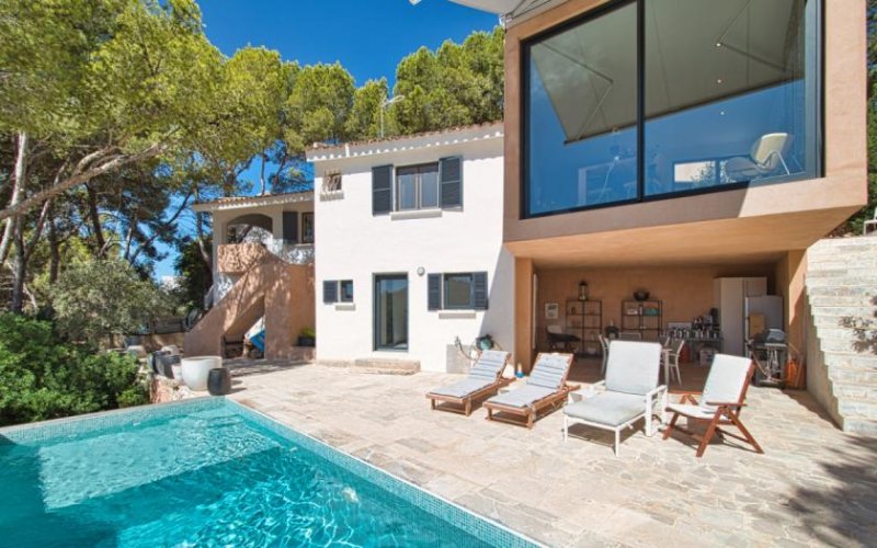 Calvià / Costa de la Calma Mediterranes Design trifft auf moderne Architektur in ruhiger Wohngegend in Costa de la Calma Haus kaufen