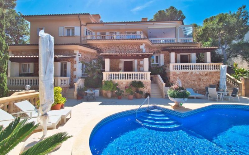 Calvià / Costa de la Calma Mediterranes Villa in ruhiger Lage von Costa de la Calma Haus kaufen